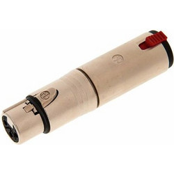 ΑΔΑΠΤΟΡ XLR ΘΗΛ -6.3 ΘΗΛ Neutrik NA3 FJ