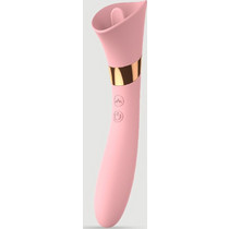 Double Pleasure Κλειτοριδικός Δονητής G-Spot Ροζ