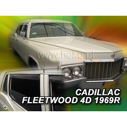 Heko - Ανεμοθραύστες Παραθύρων για Cadillac Fleetwood Sixty Special Sedan 4πορτο 09/1964 09/1970 (Εμπρός & Πίσω) - 4 Τεμ. (ANEM.SET10607)