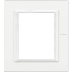 Πλαίσιο 3+3 Στοιχείων White Axolute