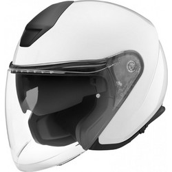 Schuberth M1 Pro Glossy White Κράνος Μηχανής Jet 1450gr