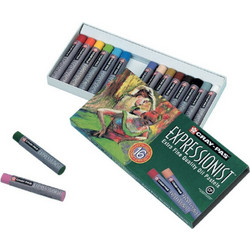 SAKURA CRAY-PAS EXPRESSIONIST SET 16 OIL PASTEL