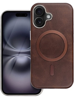 iSelf Gentle Mag Cover Iphone 16 Pro Max Brown Backcover - (GMCIPH16PMBR)