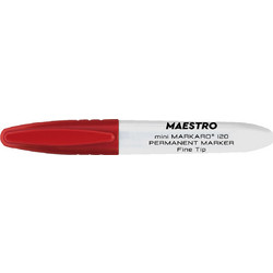 MARKARO120 RED MINI MARKER ΜΑΡΚΑΔΟΡΟΣ ΑΝΕΞΙΤΗΛΟΣ, 1.2MM, ΚΟΚΚΙΝΟΣ