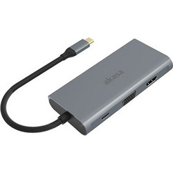AKASA AK-CBCA21-18BK USB TYPE-C 9-IN-1 DOCK