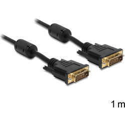 DeLock DVI Cable DVI-D male - DVI-D male 1m (83189)