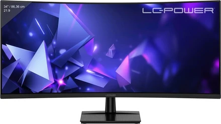 Lc Monitor LC-Power LC-M34QC Ultrawide VA HDR Curved Gaming Monitor 34