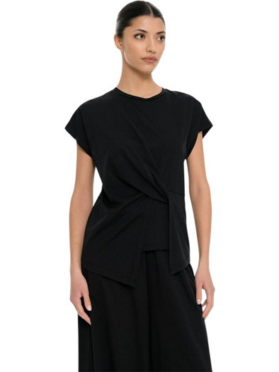 4Tailors Connect me Knot Top (SS26-174 BLACK) Γυναικεία Collection SU26