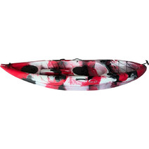 Fortis Πλαστικό Kayak 1 Ατόμου Μαύρο Άσπρο Κόκκινο 71-37536