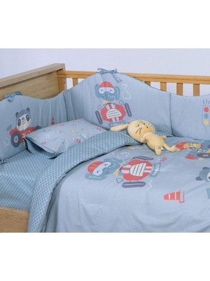 Κουβερλί κούνιας Nef-Nef Homeware Super Boy 110x140 cm