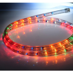 ΦΩΤΟΣΩΛΗΝΑΣ ΔΙΚΑΝΑΛΟΣ LED ΠΟΛΥΧΡΟΜΟΣ 36L/m 50m ΚΟΠΗ ΑΝΑ 2m IP44 & 3 ΣΕΤ ΕΞΑΡΤΗΜΑΤΑ / X0818322