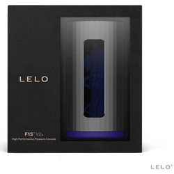LELO F1S V2 SDK Technology Pocket Sleeve Αυνανιστήρι με Δόνηση Gunmetal/Blue Midnight