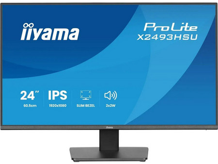iiyama ProLite XU2493HSU-B1 IPS Monitor 23.8" 1920x1080 FHD 75Hz 4ms