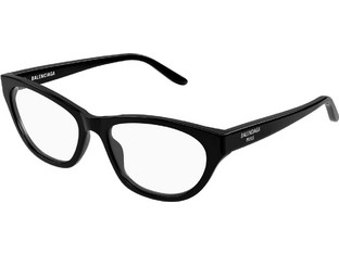 Balenciaga BB0500O 001 Γυναικείος Σκελετός Γυαλιών Οράσεως Κοκάλινος Μαύρος