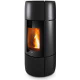 MCZ Curve Air Matic 8 Core Up Bordeaux Ceramic Σόμπα Pellet 8kW