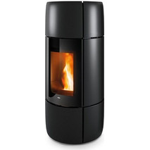MCZ Curve Air Matic 8 Core Up Bordeaux Ceramic Σόμπα Pellet 8kW