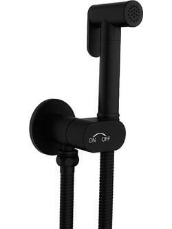 Σετ Διακόπτη Μπιντέ (μόνο Κρύο) Black Matt Interflex TERRA SERIE 098147