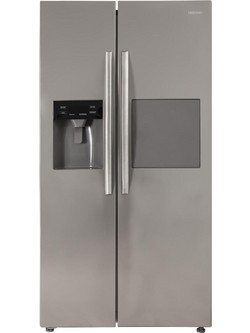 Eskimo ES 1505 SBS NF IN Ψυγείο Ντουλάπα Υ180cmxΠ90cmxΒ75cm Inox