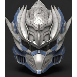 Φιγούρα Cosplay Halo Infinite Hayabusa Helmet 3D εκτυπωμένη