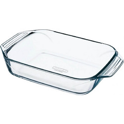 Pyrex 407 Πυρίμαχο Γυάλινο Ταψί Ορθογώνιο 31x20cm