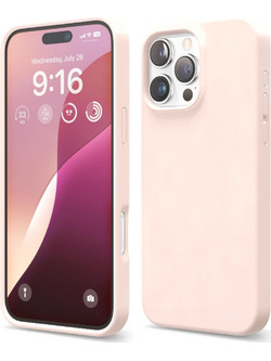 Θήκη iPhone 16 Pro Max Elago Silicone Case Premium Σιλικόνης - Lovely Pink (ES16SC69PRO-LPK)