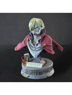Φιγούρα Sanji Bust from One Piece 3D εκτυπωμένη