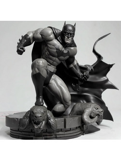 Φιγούρα Batman in Action from DC 3D εκτυπωμένη