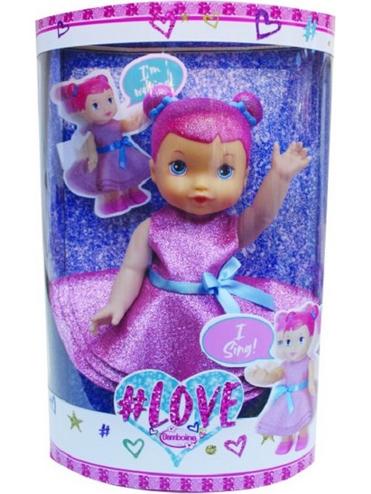 Just Toys Bambolina Love Doll Περπατάει Και Τραγουδάει