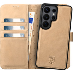 Rosso Elite MagSafe Θήκη Πορτοφόλι Light Brown (Samsung Galaxy S26 Ultra)