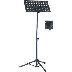 FZone FZS-05 Αναλόγιο Ορχήστρας Ύψους 90-140cm σε Μαύρο Χρώμα