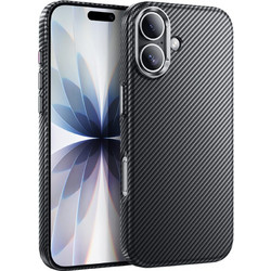 Hoco Carbon Fiber MagSafe Back Cover Black (iPhone 17)