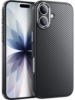 Hoco Carbon Fiber MagSafe Back Cover Black (iPhone 17)