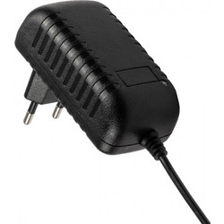 GLOBOSTAR VOLTIX GLB-107-0006 Τροφοδοτικό/Μετασχηματιστής Class II SELV 24W 1A AC 220-240V σε DC 24V IP20 - Μαύρο Ματ - Μ8 x Π4.2 x Υ2.8cm