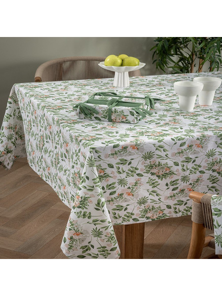 Τραπεζομάντηλο MH1000 Green Palamaiki 140X220 100% Βαμβάκι