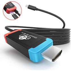 Lemorele L100 USB-C σε HDMI 4K60 HDR για Nintendo Switch, Steam Deck & ROG Ally με PD 100W