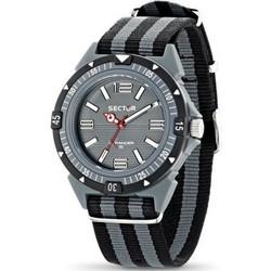 Sector Expander 90 Black & Grey Fabric Strap R3251197026