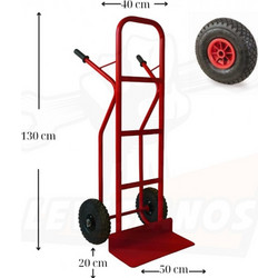 ΚΑΡΟΤΣΙ ΜΕΓΑΛΟ 300-4 ΣΥΜΠΑΓΗ ΠΖΚ PU (PR14P) 250KG KAR1021-1AAP