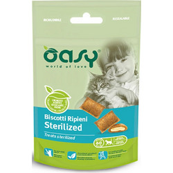 Oasy Sterilised Treats with Chicken 60gr
