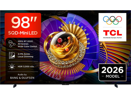 TCL SQD-Mini LED 98C7L Smart Τηλεόραση 98" 4K Mini LED HDR (2026)