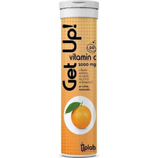 Uplab Get Up Vitamin C 1000mg Orange 20 Αναβράζοντα Δισκία