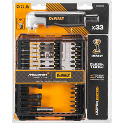 ΣΕΤ 33ΤΜΧ McLAREN IMPACT ΜΕ ΓΩΝΙΑΚΟ ΑΝΤΑΠΤΟΡΑ DEWALT