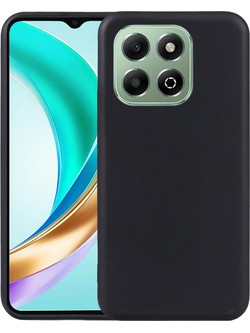 Forcell Honor X6b Texture TPU Θήκη Σιλικόνης - Black