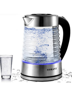 Sokany SK-1027 Γυάλινος Βραστήρας 2000W