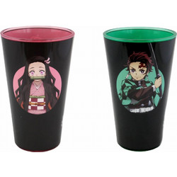 Demon Slayer: Kimetsu no Yaiba - Tanjiro & Nezuko 2-Pack Σετ Ποτήρια (473ml)