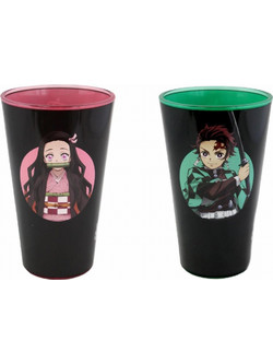 Demon Slayer: Kimetsu no Yaiba - Tanjiro & Nezuko 2-Pack Σετ Ποτήρια (473ml)