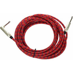 ΚΑΛΩΔΙΟ JACK 6.3-JACK 6.3 ΓΩΝΙΑ Harley Benton GC 6 PR Vintage Red