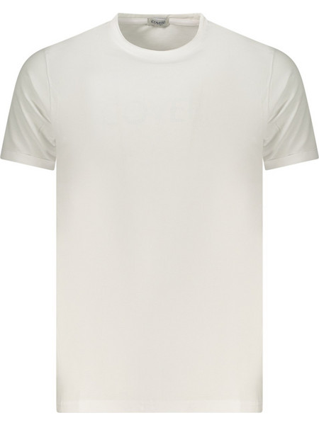 COVERI MOVING MEN'S SHORT-SLEEVE T-SHIRT WHITE Λευκό
