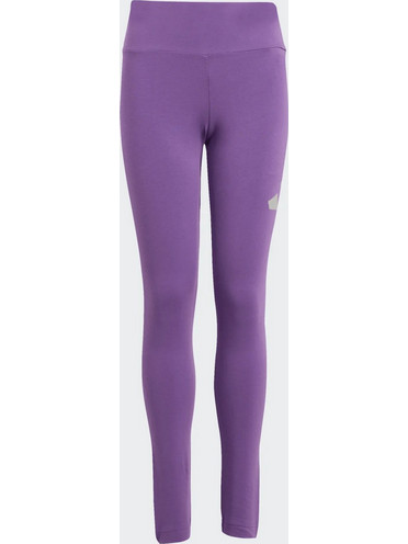 Adidas Junior Girl Everyday Glam Leggings Παιδικό Κολάν Cotton Slim Fit - Purple KD3986
