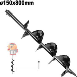 Αρίδα γεωτρύπανου 80cm