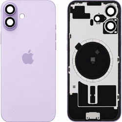 Πίσω Γυαλί με Ατσάλινη Πλάκα με Μαγνήτες MagSafe & Camera lens για iPhone 17 - Lavender